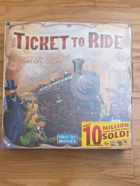 Ticket to Ride Board Game By Days Of Wonder Ages 8+ NWT